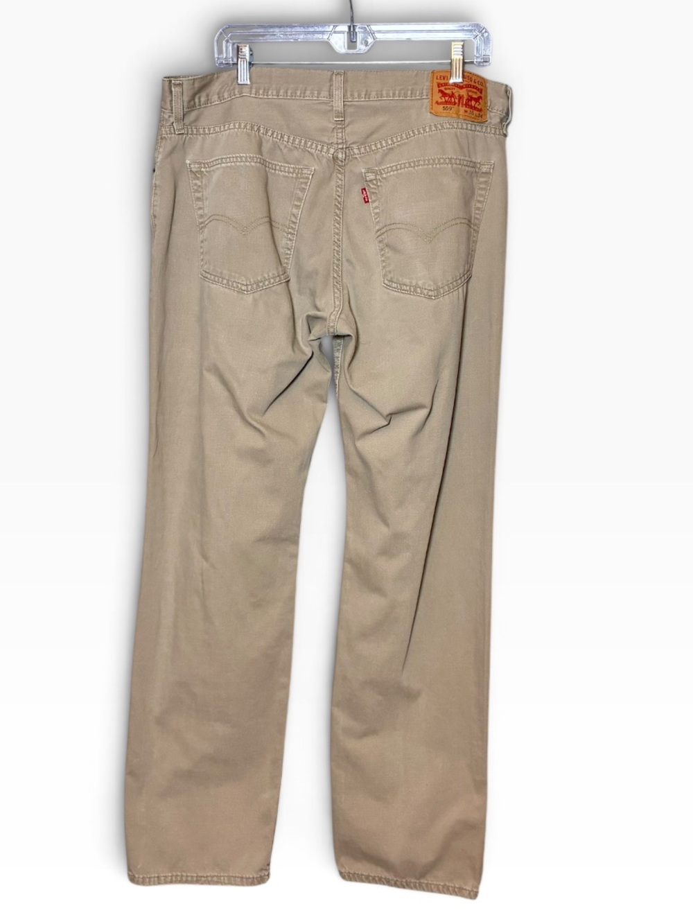 Levi’s 559 Relaxed Straight Tan Denim Jeans Size 36 x 34